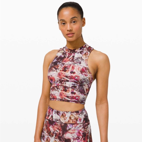 Lululemon Everlux and Mesh Cropped Tank | Urbantricity Multi - Picture 4 of 5